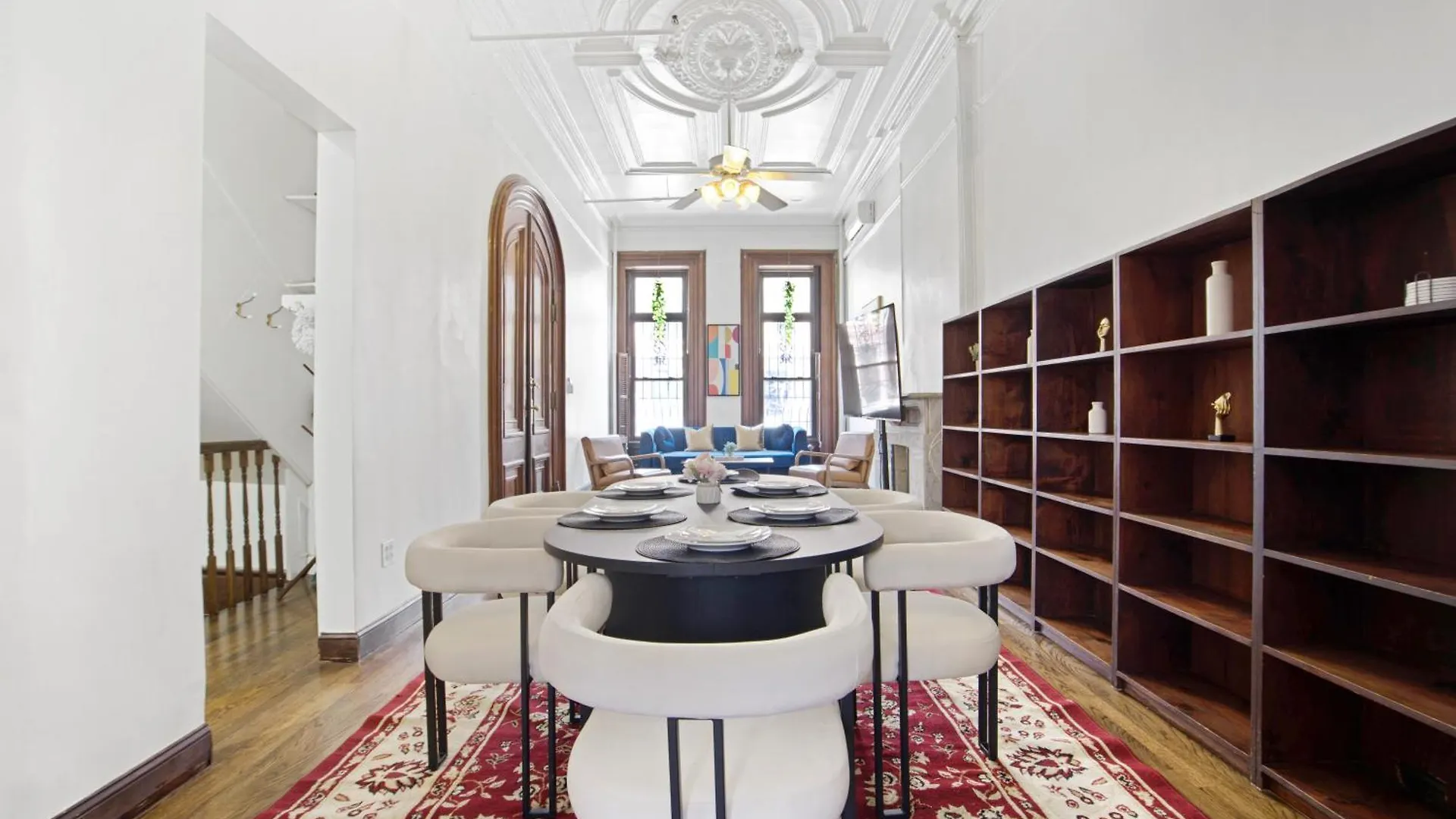 公寓 3Br Nyc Brownstone Game Room Backyard Patio 纽约 美国