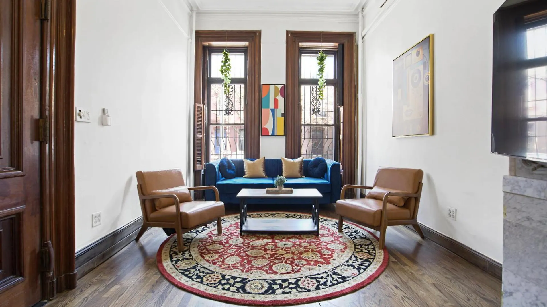 3Br Nyc Brownstone Game Room Backyard Patio 纽约