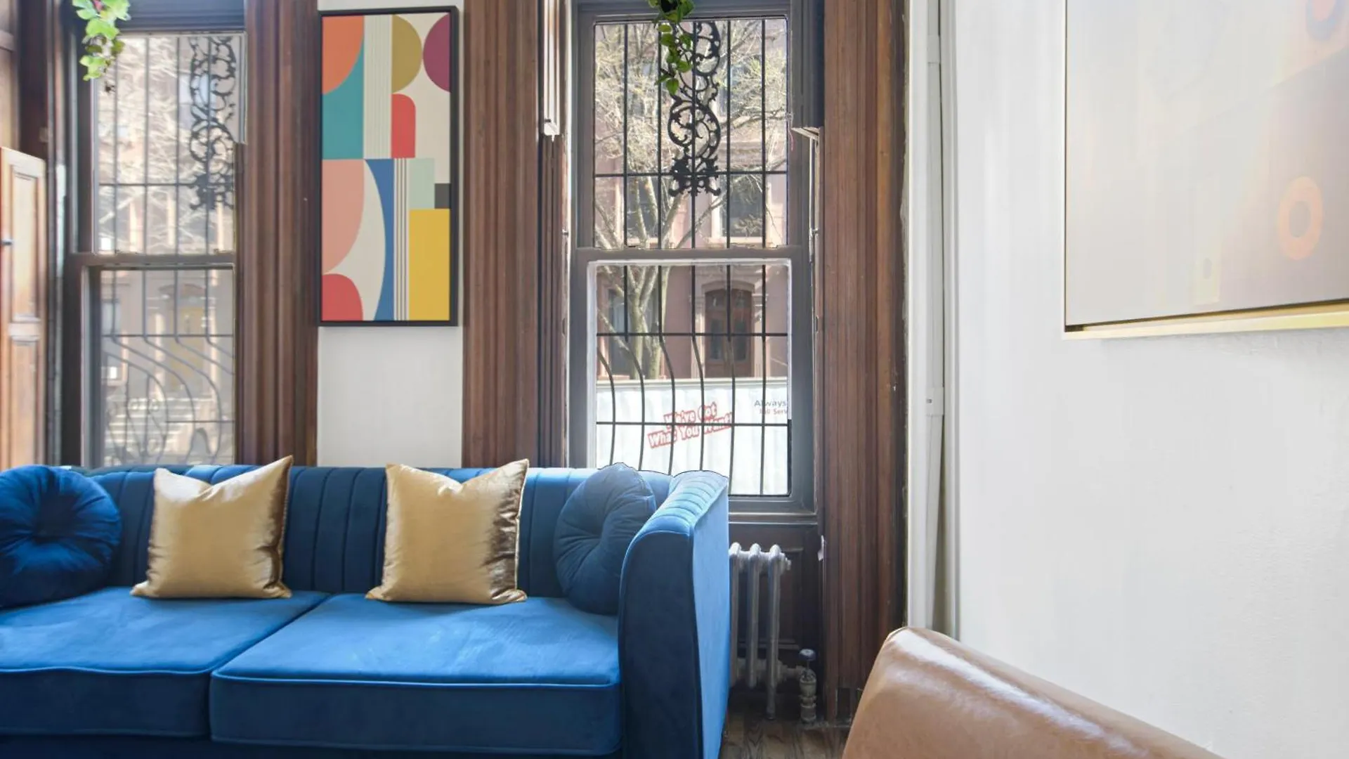 3Br Nyc Brownstone Game Room Backyard Patio New York Apartmán